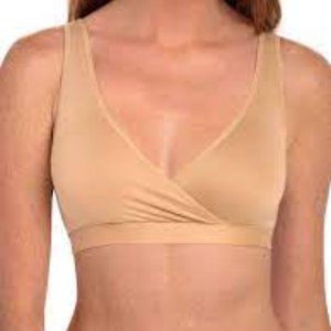 Secret Treasures Maternity Wire Free Wrap Style Nursing Bra Size S NWT